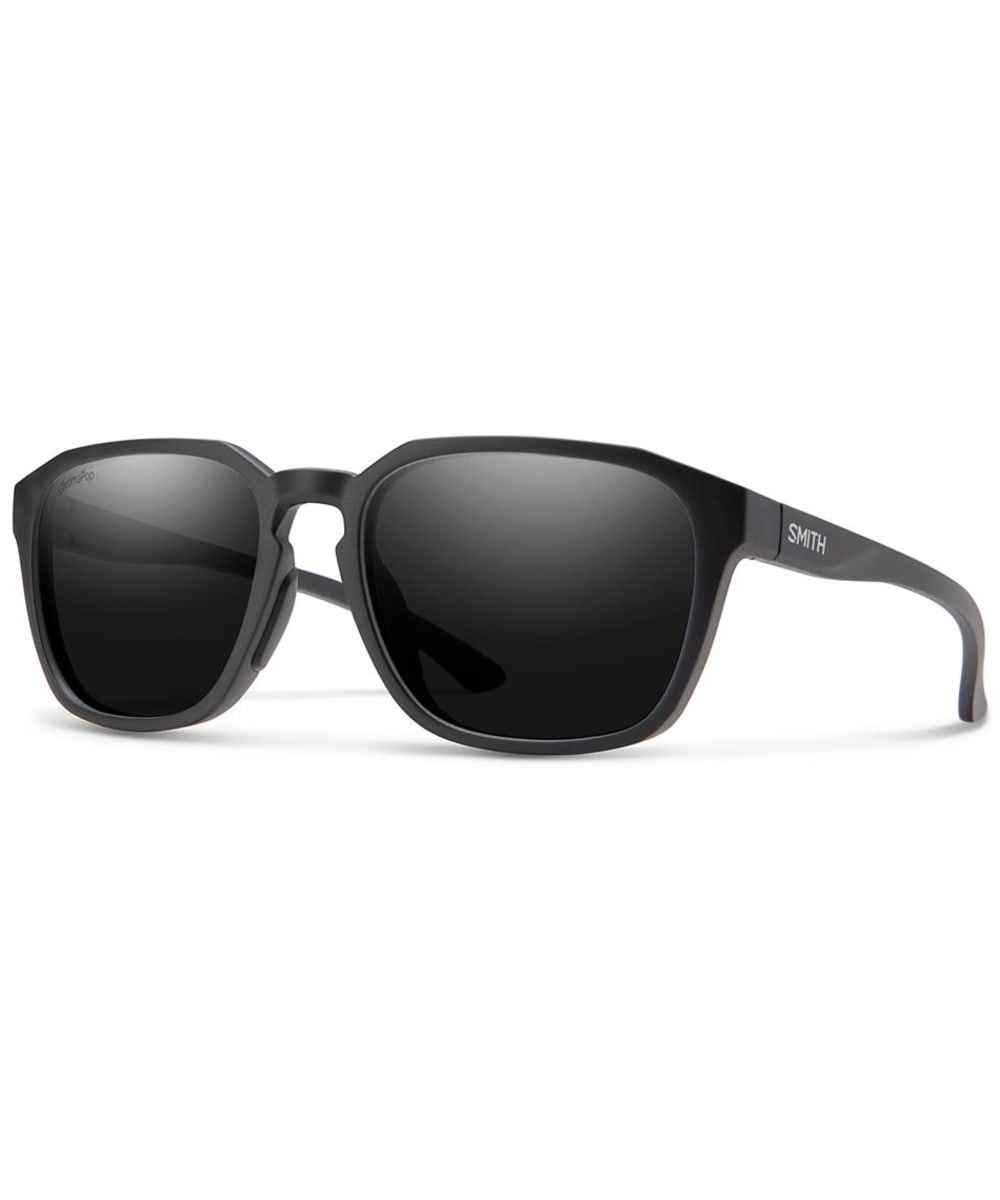 View Smith Contour Square Sunglasses ChromaPop Polarized Black Matte Black One size information