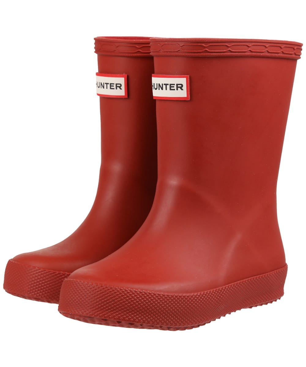 View Kids Hunter Original First Classic Wellington Boot Military Red UK 1 information