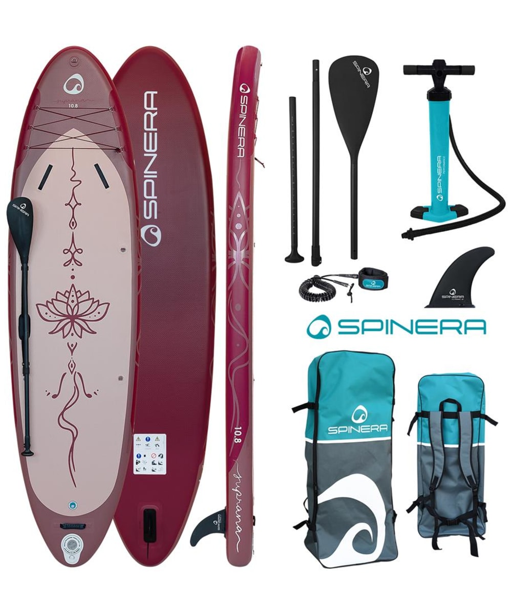 View Spinera Suprana Inflatable Wide 10ft8 iSUP Paddle Board Package Multi 108 information