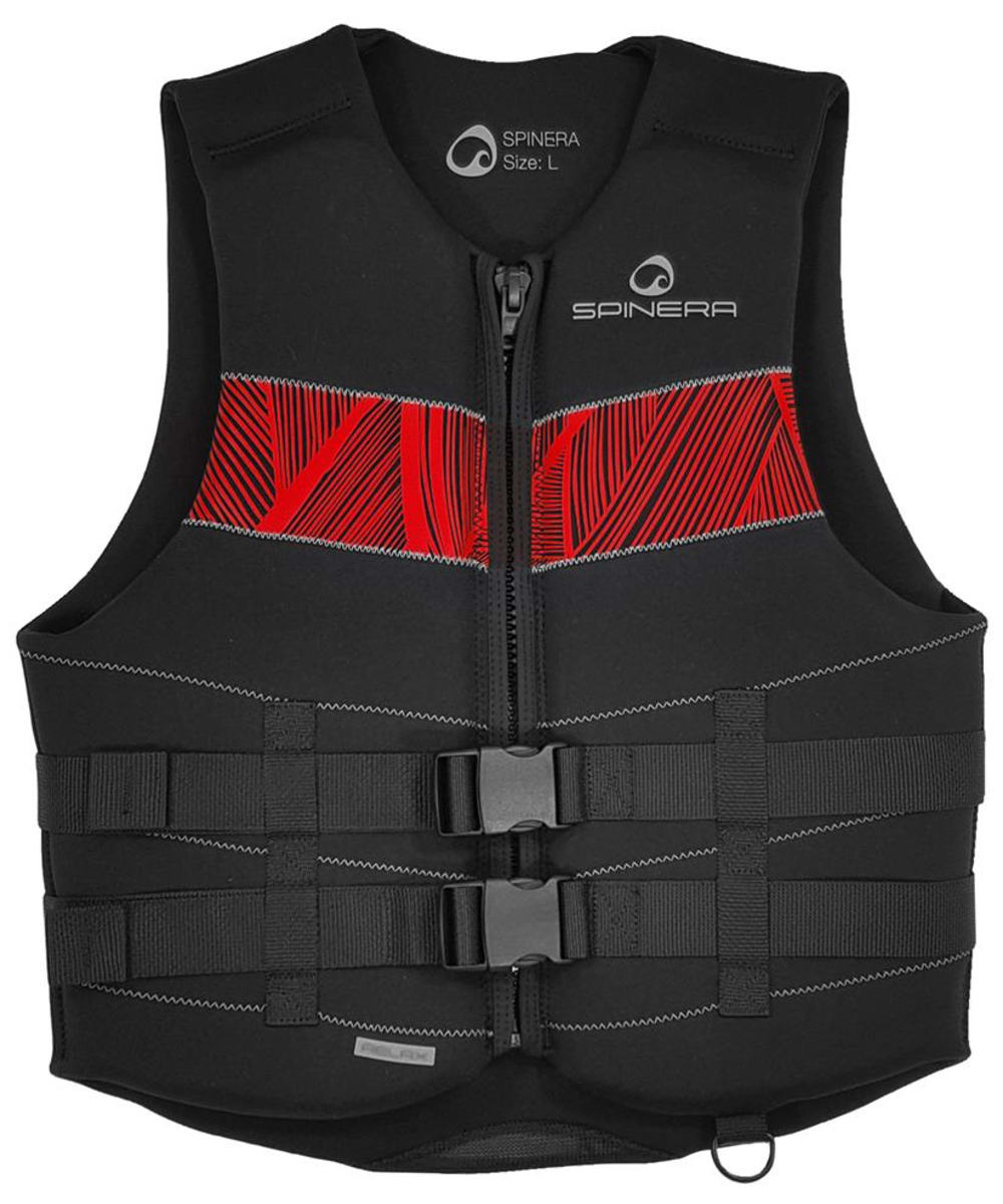View Spinera Relax 2 Neo Buoyancy Aid Life Vest 50N Black Red M information