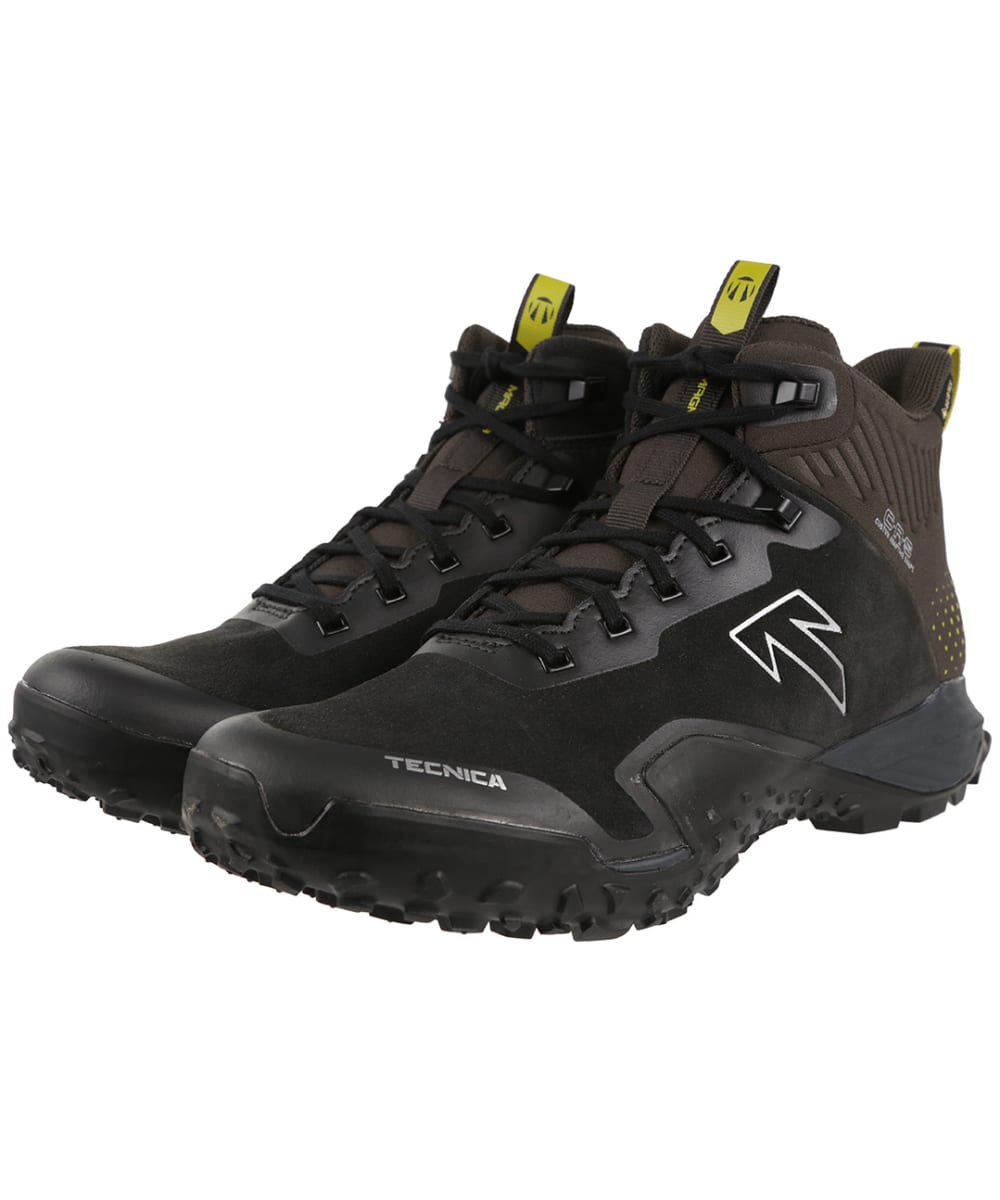 View Mens Tecnica Lightweight Magma Mid GTX Hike Boots Dark Piedra Duster Steppa UK 105 information