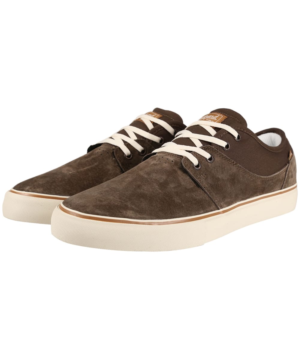 View Mens Globe Mahalo Shockbed Skate Shoes Coffee Antique UK 8 information