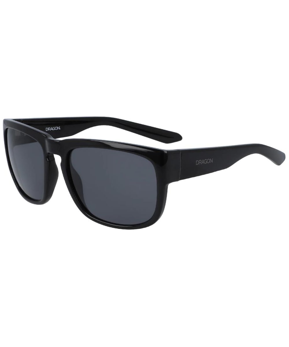View Dragon Rune Sports Sunglasses Smoke Lens Shiny Black One size information