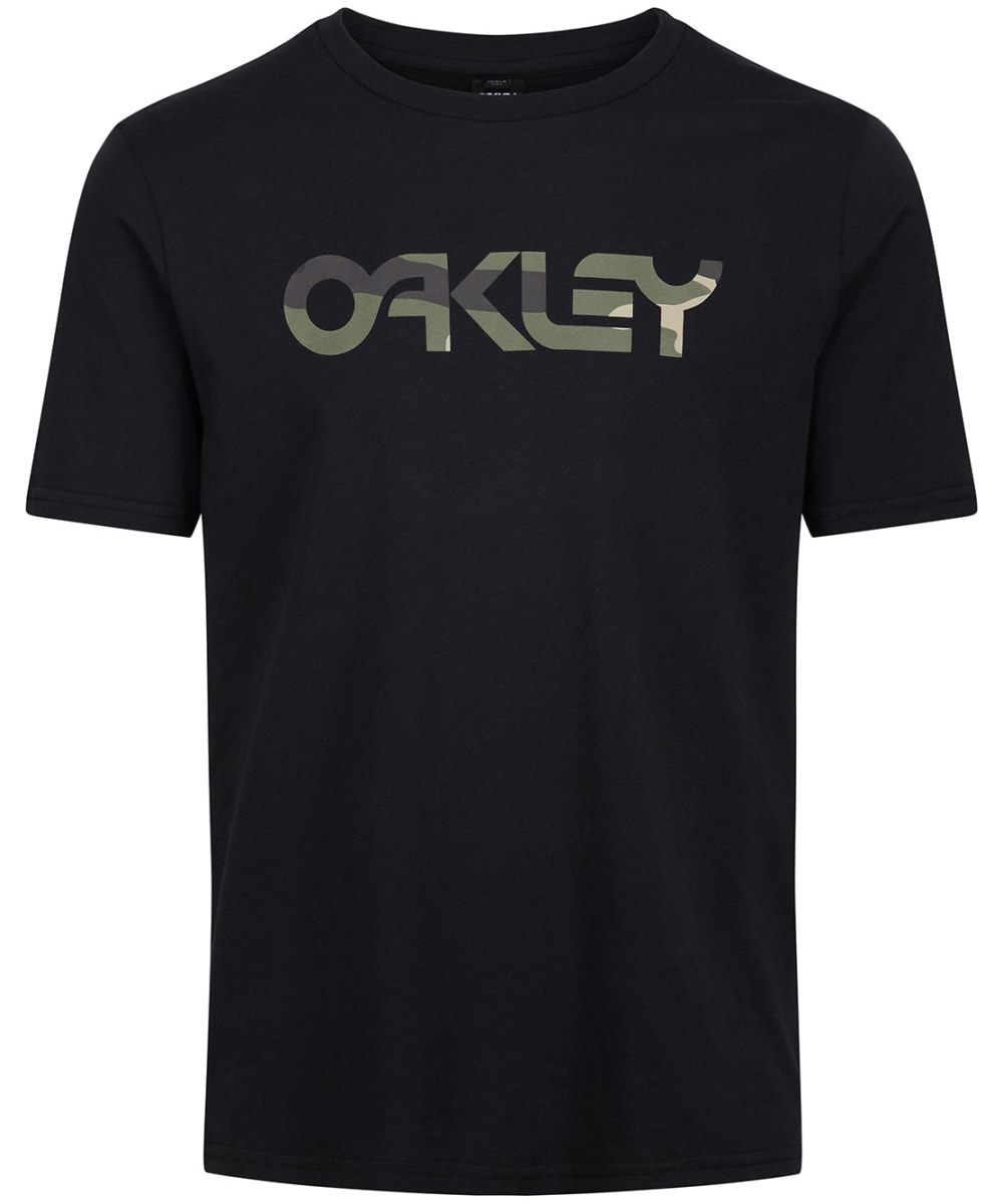 View Mens Oakley Mark II Short Sleeve Regular Fit TShirt Blackout L information