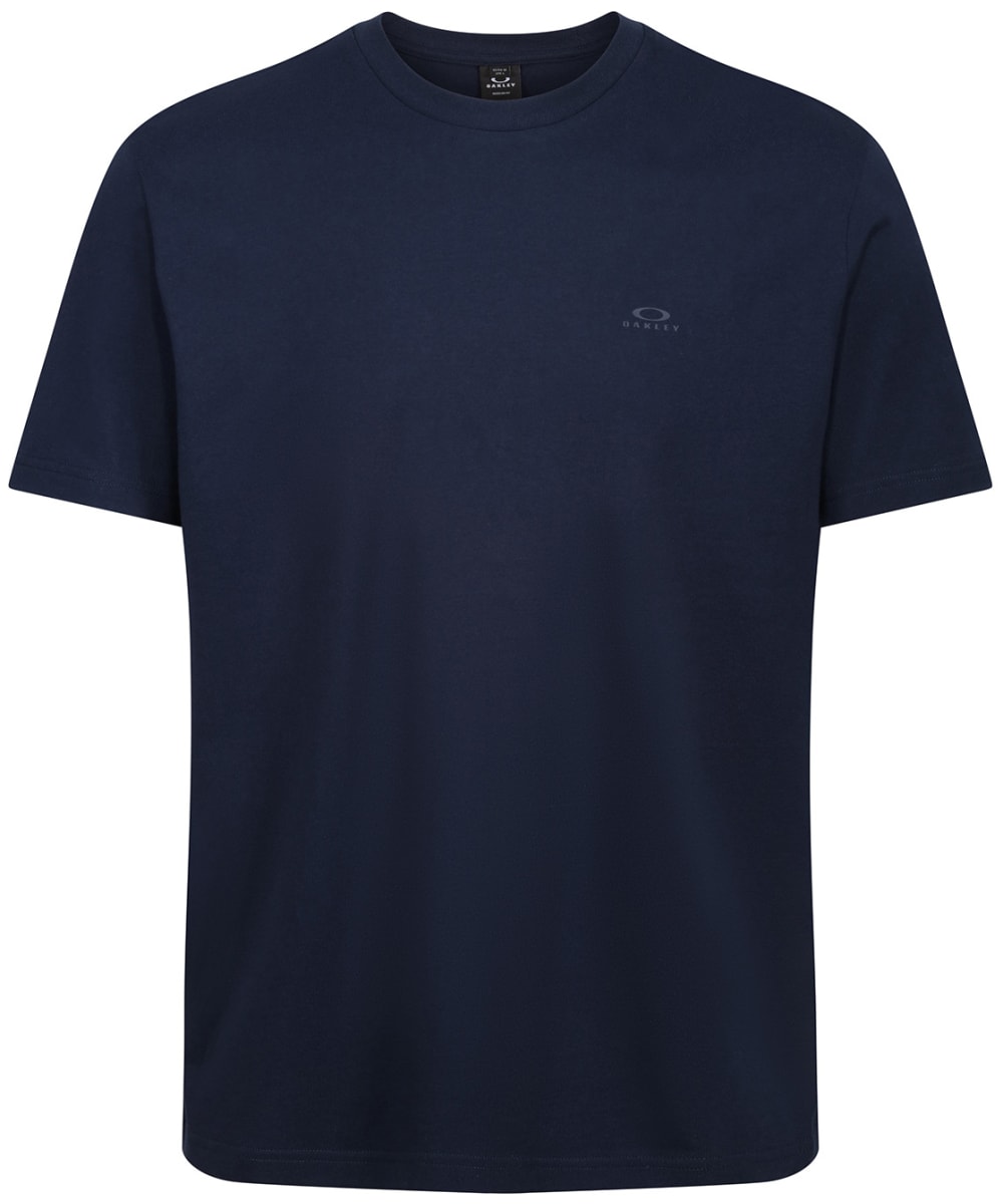View Mens Oakley Relaxed Short Sleeve Cotton TShirt Fathom M information