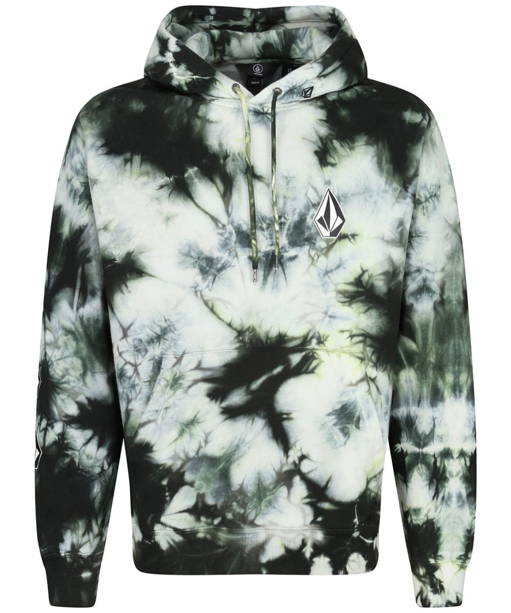 View Volcom Iconic Stone Plus Hooded Pullover Lime Tie Dye S information