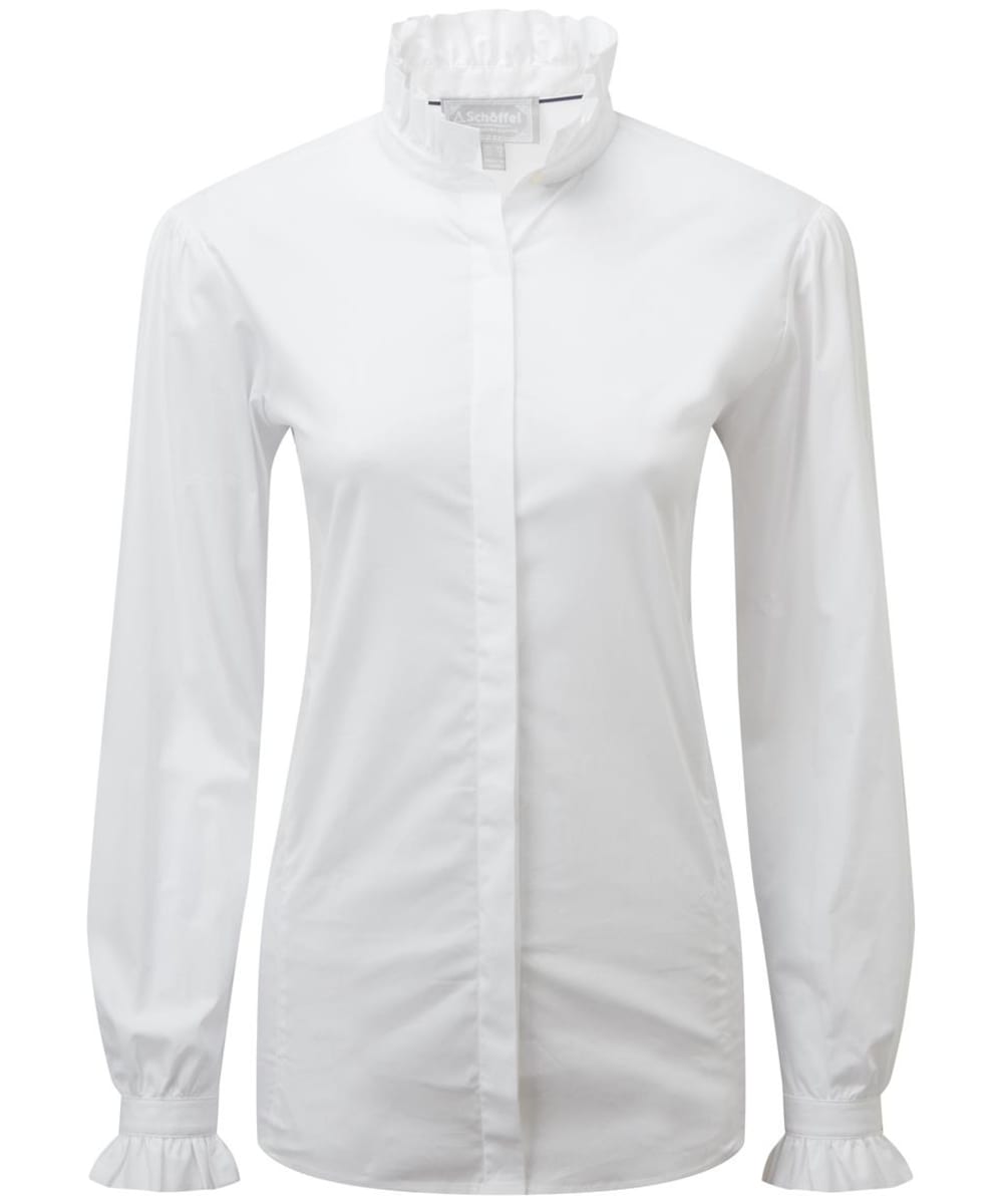 View Womens Schöffel Fakenham Long Sleeve Shirt White UK 12 information