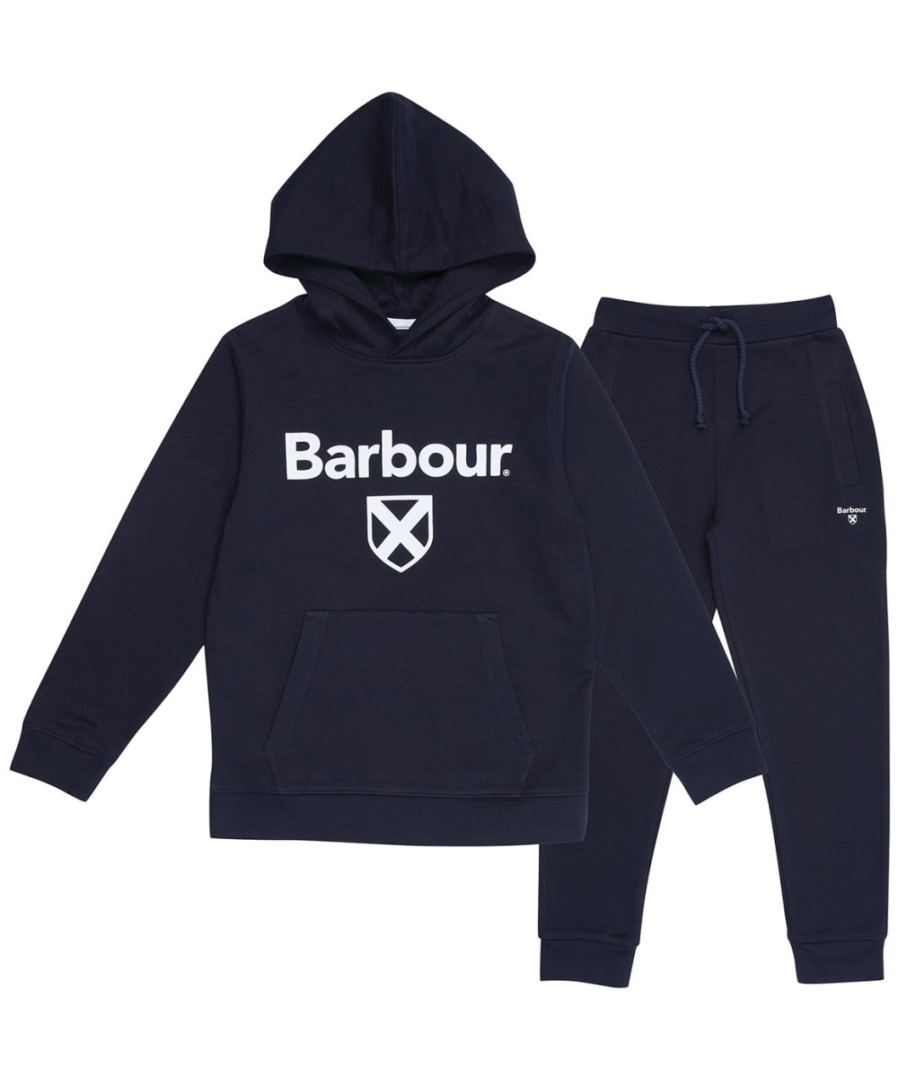 View Boys Barbour Oscar Tracksuit 69yrs Navy S 67yrs information