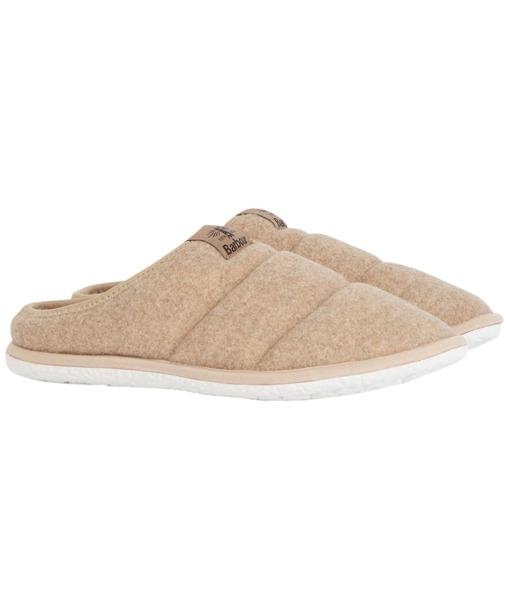 View Womens Barbour Nell Slippers Oatmeal UK 5 information