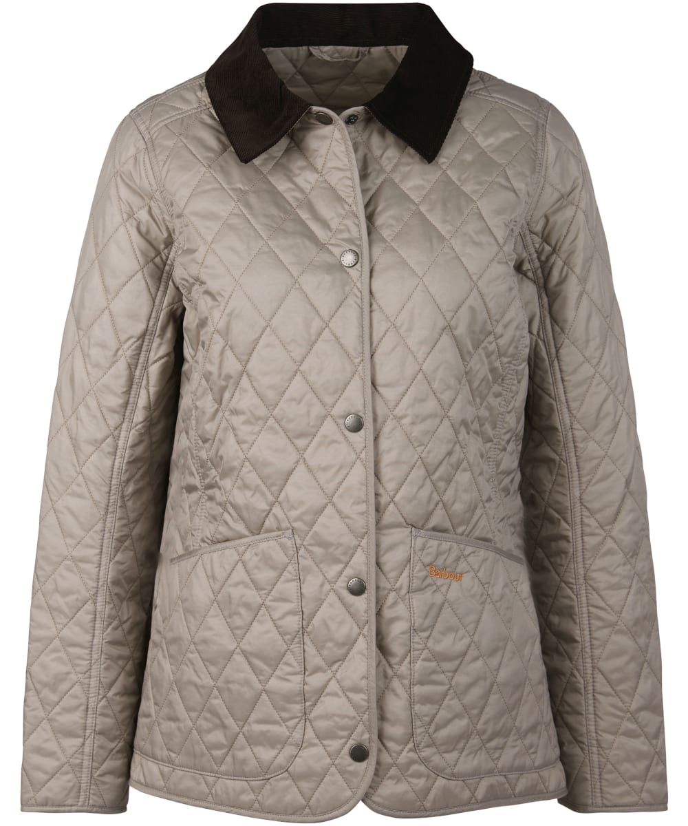 View Womens Barbour Annandale Quilted Jacket Doeskin UK 8 information