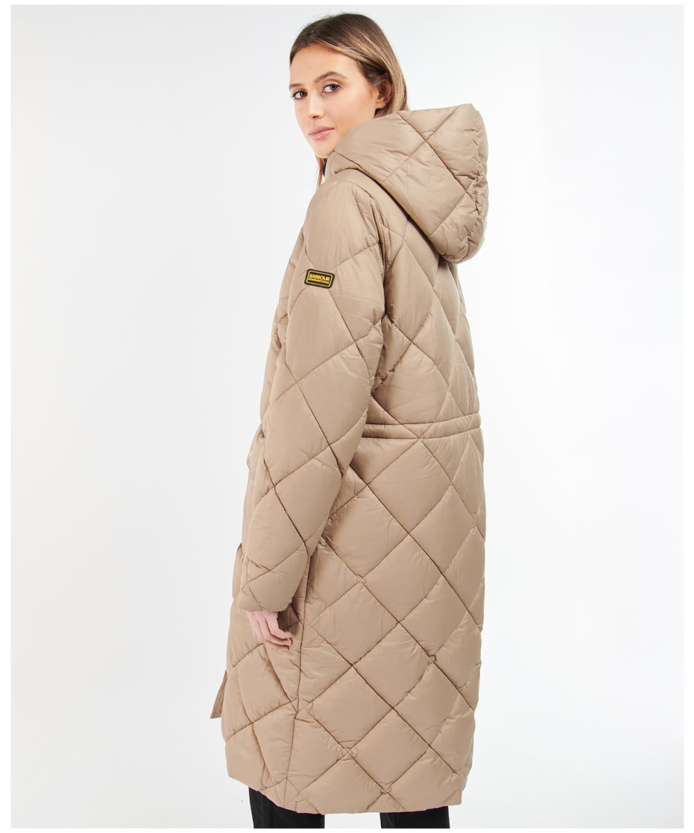 Barbour darcy sale longline quilted