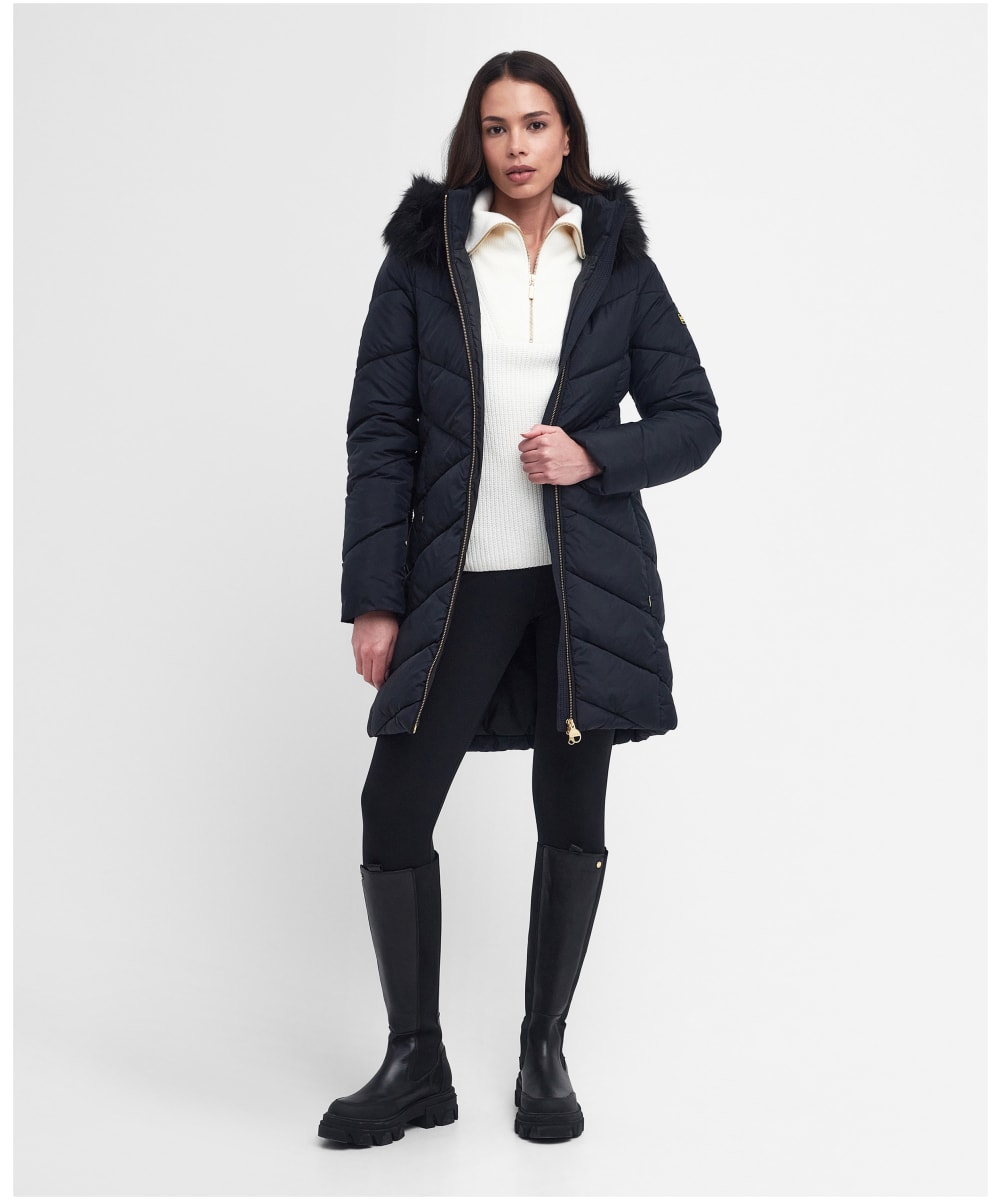 Women s Barbour International East Moor Quilted Jacket