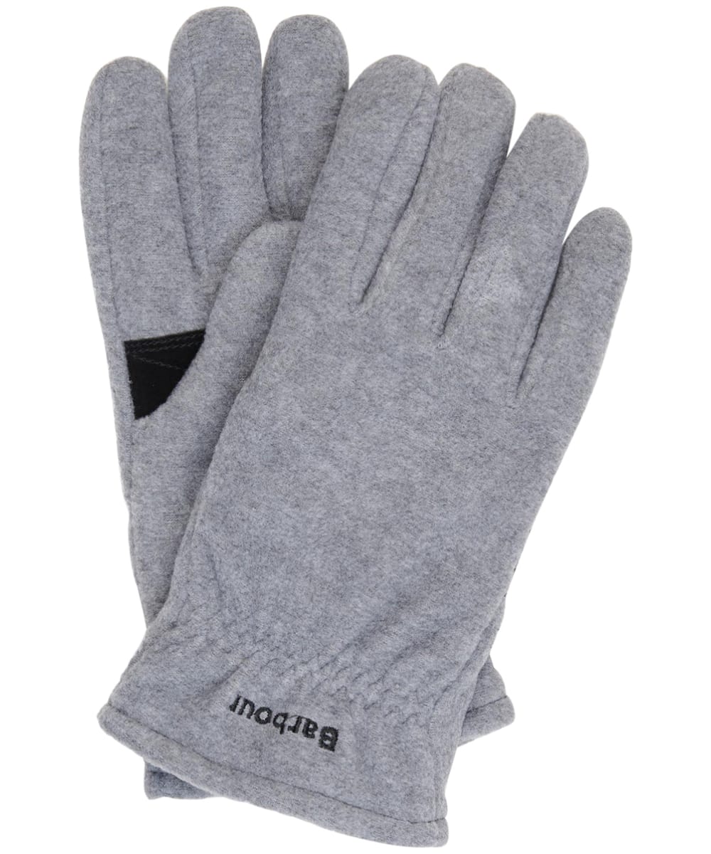 View Mens Barbour Coalford Fleece Gloves Grey S information