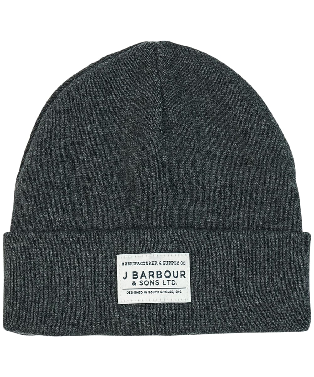 View Mens Barbour Nautic Beanie Grey Marl One size information