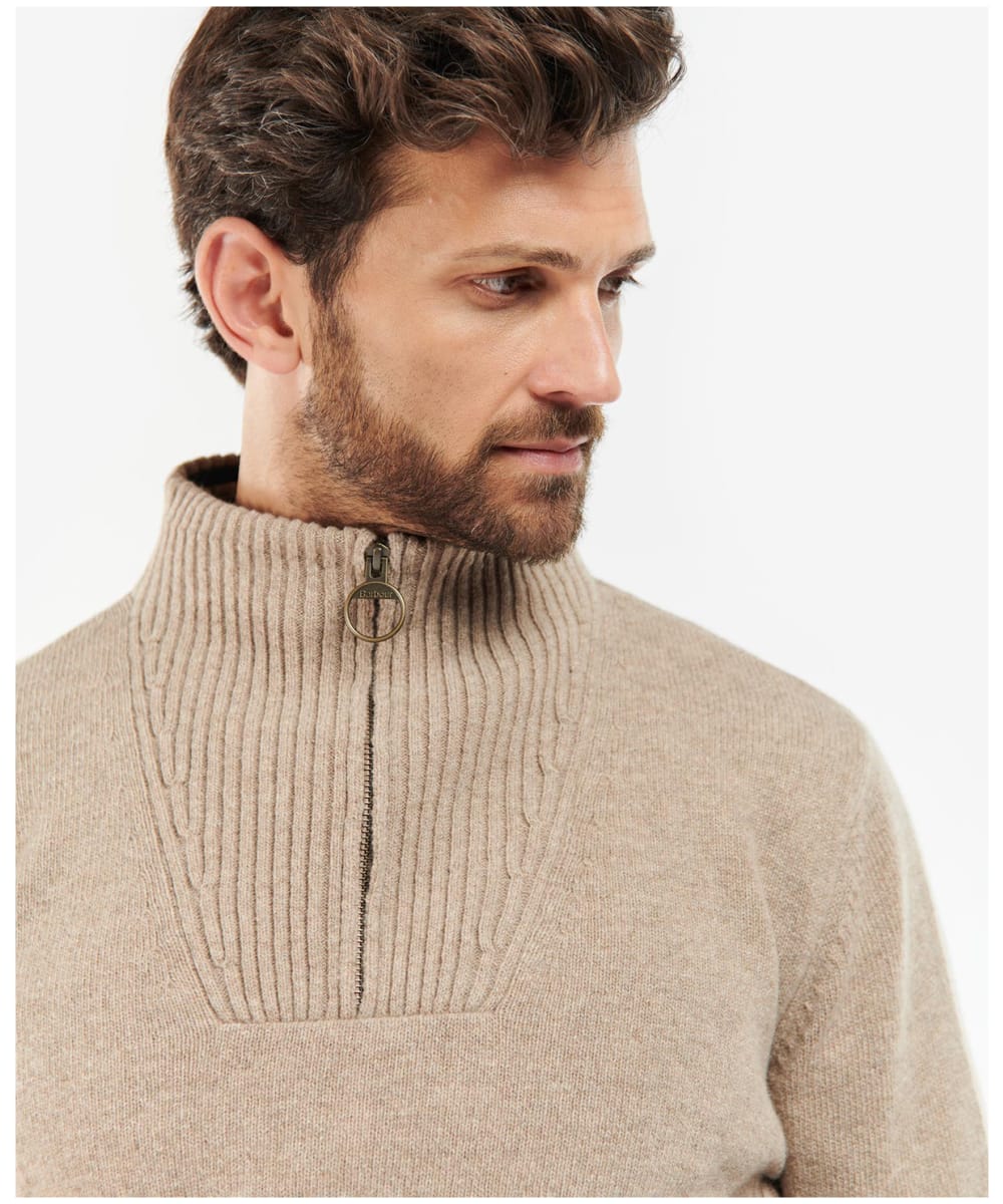 Men's Barbour Nelson Half Zip Sweater