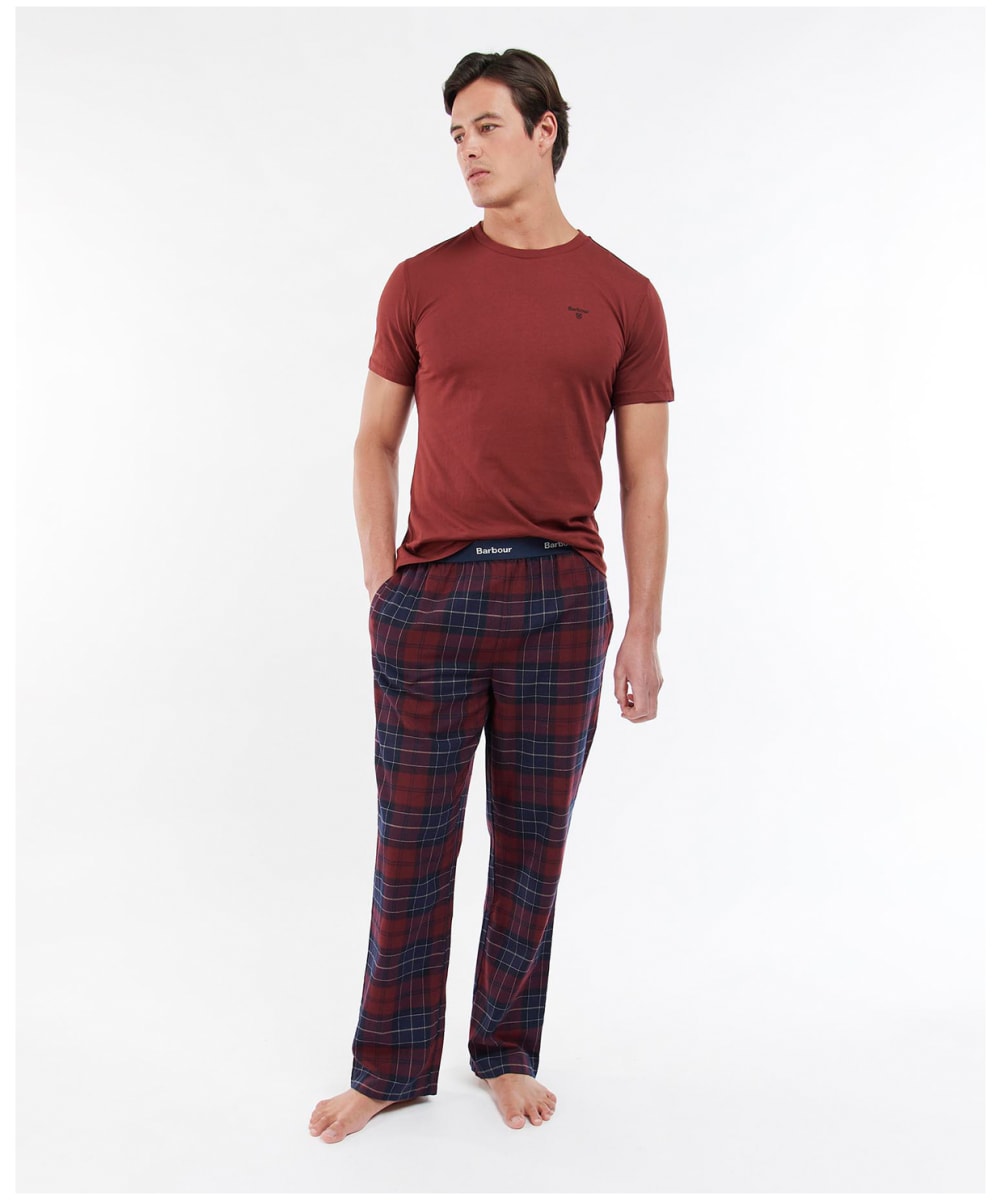 boohooMAN  boohooMAN Trousers With Taping In Red Tartan  Pants outfit men  Kpop fashion men Mens outfits