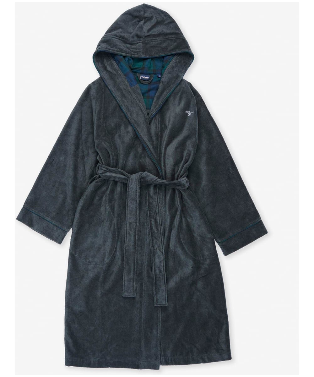 View Mens Barbour Angus Dressing Gown Charcoal SM information