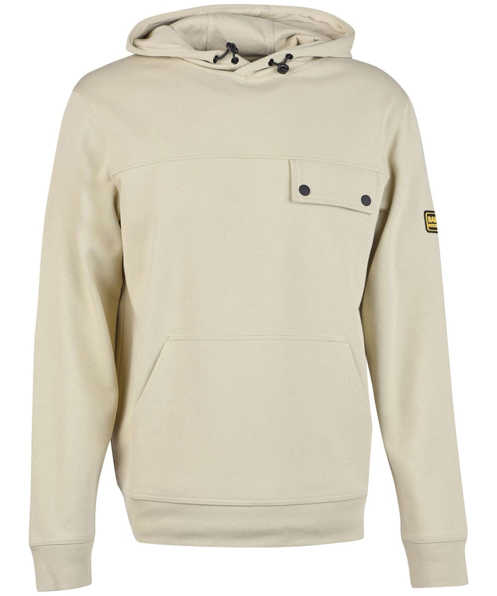 View Mens Barbour International Solar Hoodie Oyster UK S information