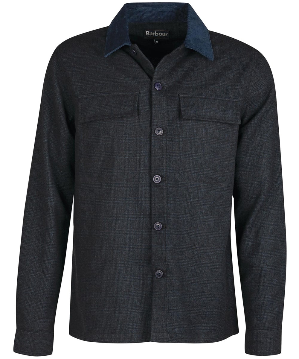 View Mens Barbour Claypath Overshirt Navy UK S information