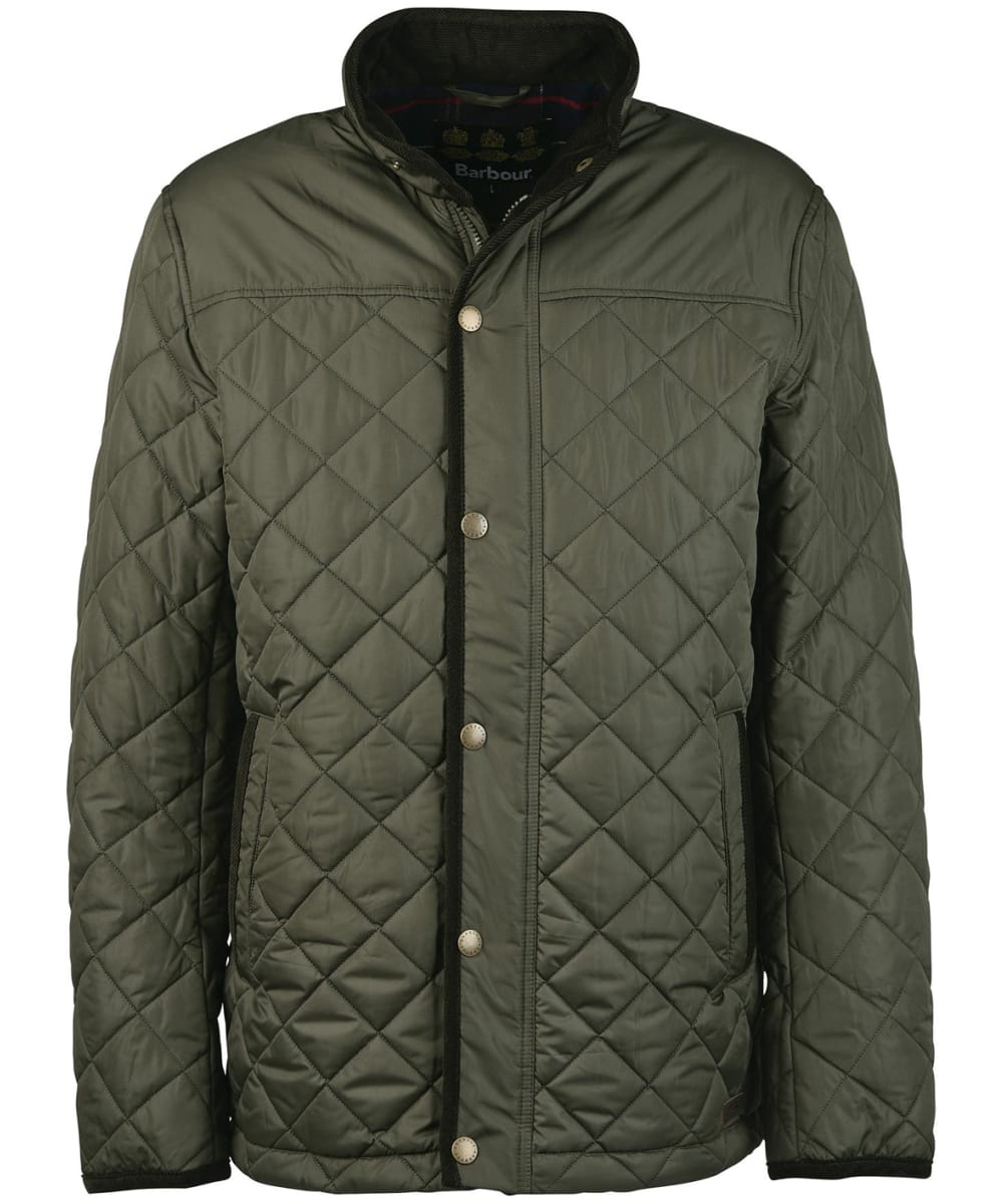 View Mens Barbour Brendon Quilted Jacket Forest UK XL information