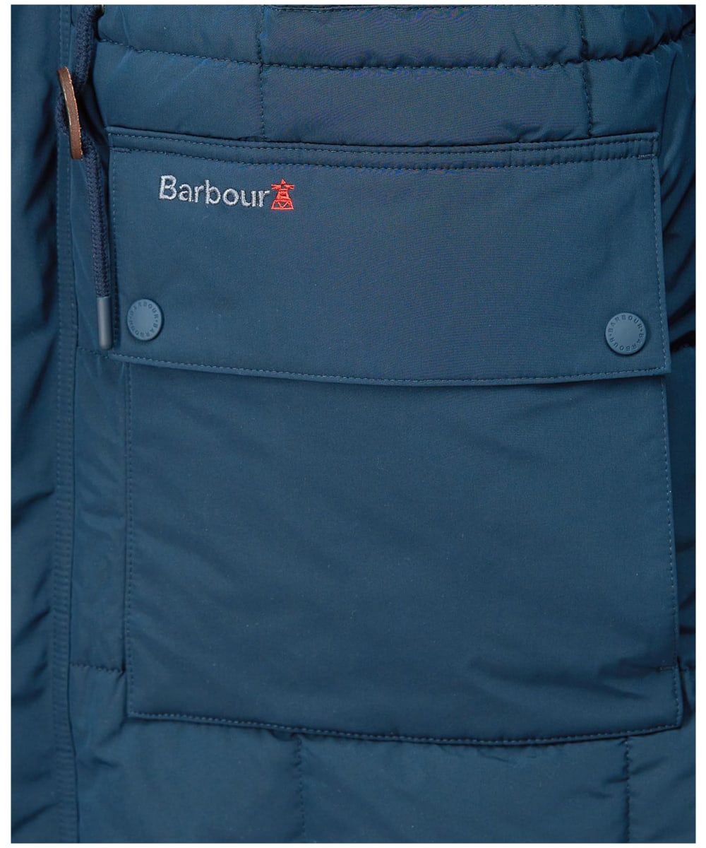 Barbour hallow 2025 jacket navy