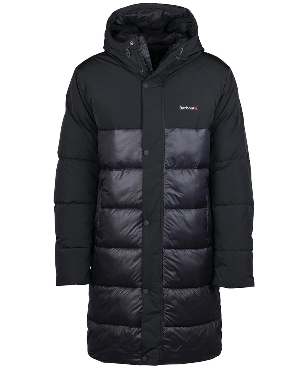 View Mens Barbour Newland Quilted Jacket Black UK S information