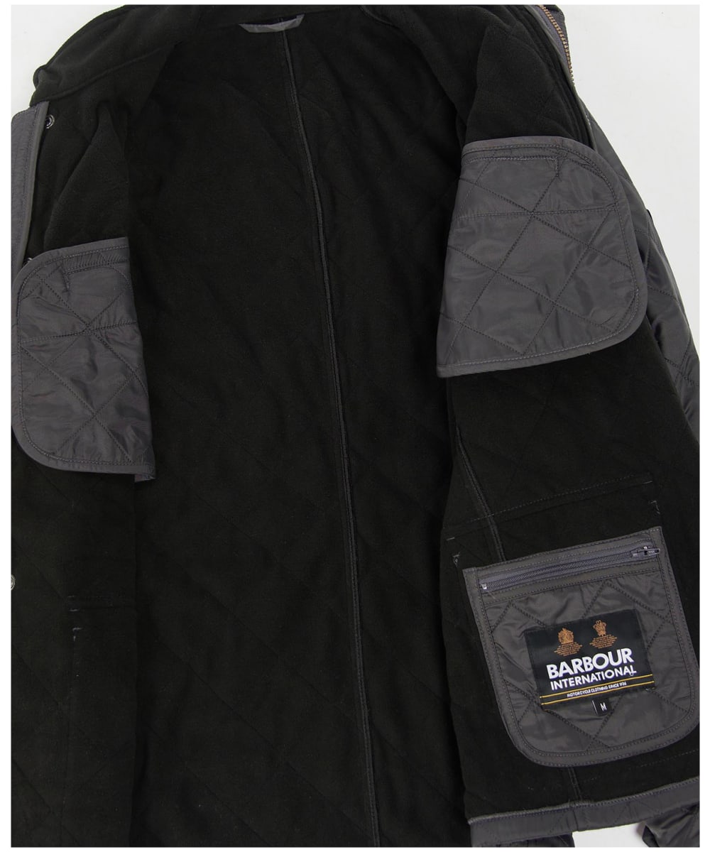 Barbour ariel polarquilt best sale jacket charcoal