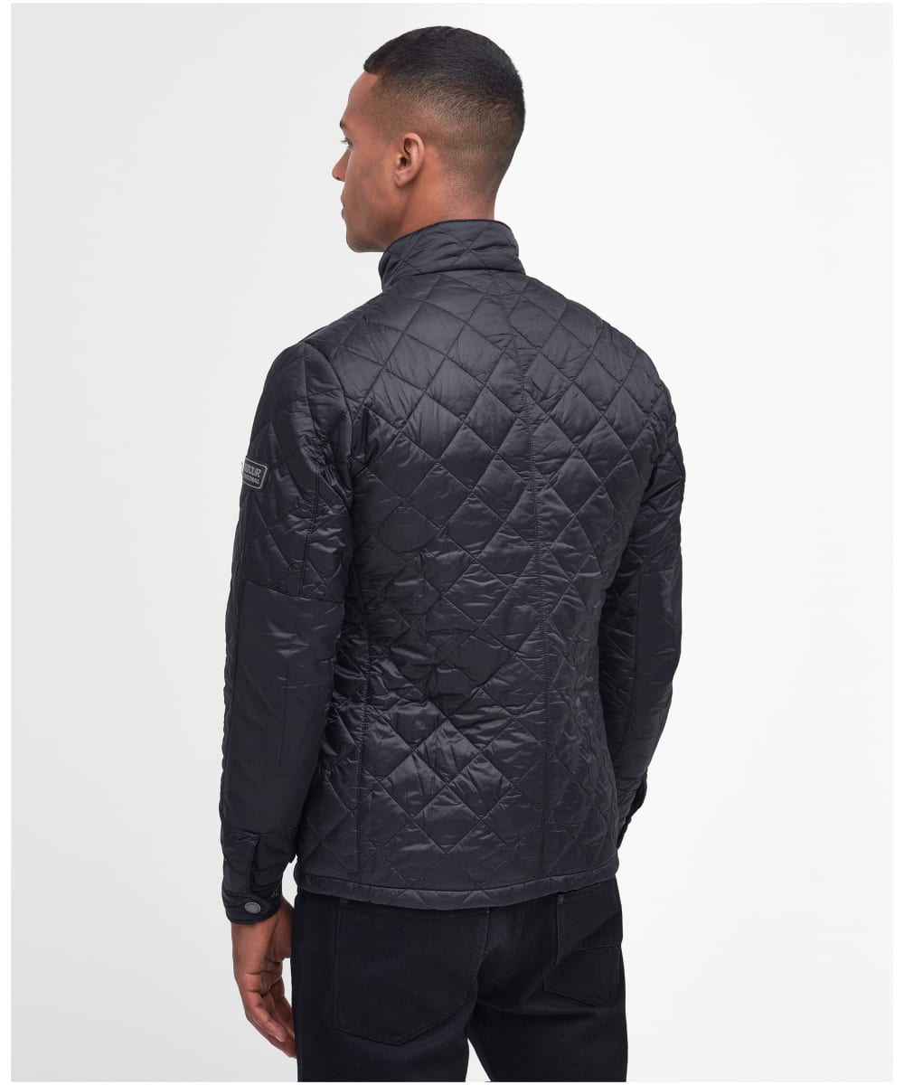 Barbour international men's gear slim fit quilted jacket on sale