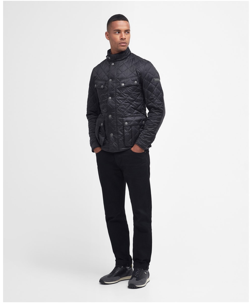 Barbour ariel quilted best sale jacket grey