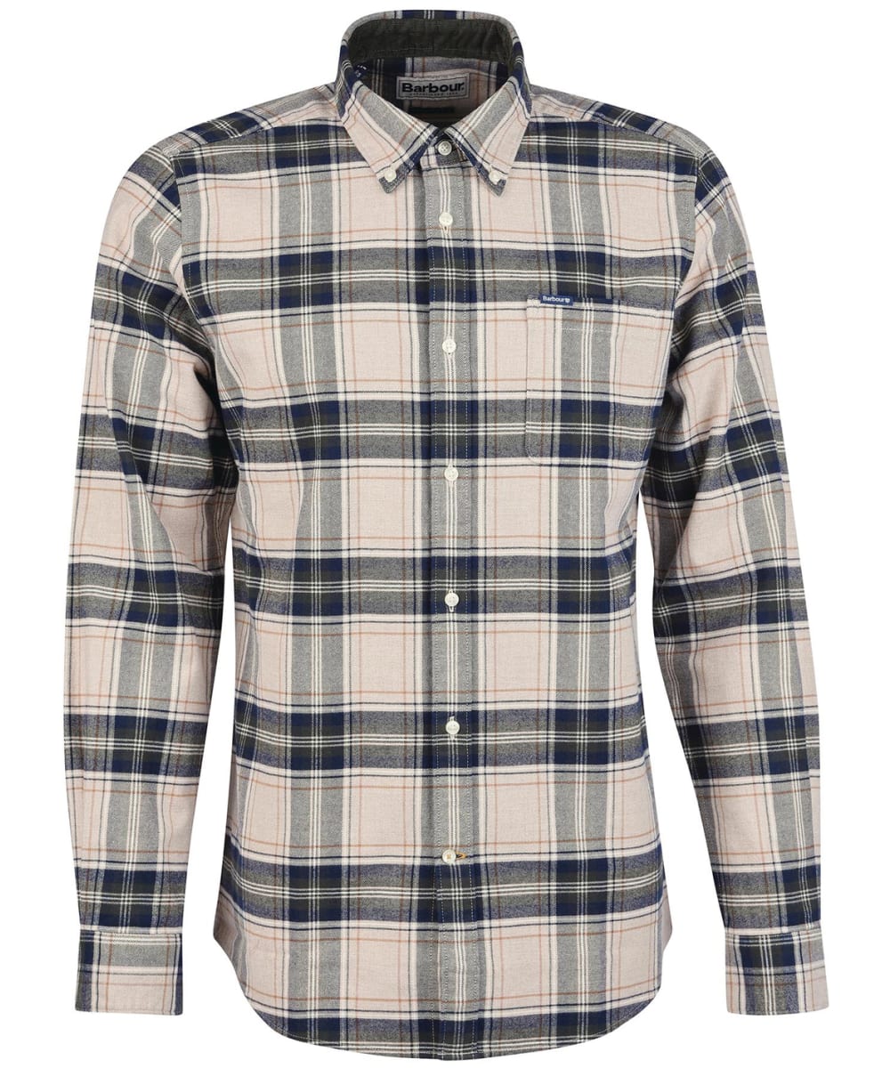 View Mens Barbour Betsom Tailored Shirt Stone Marl UK L information