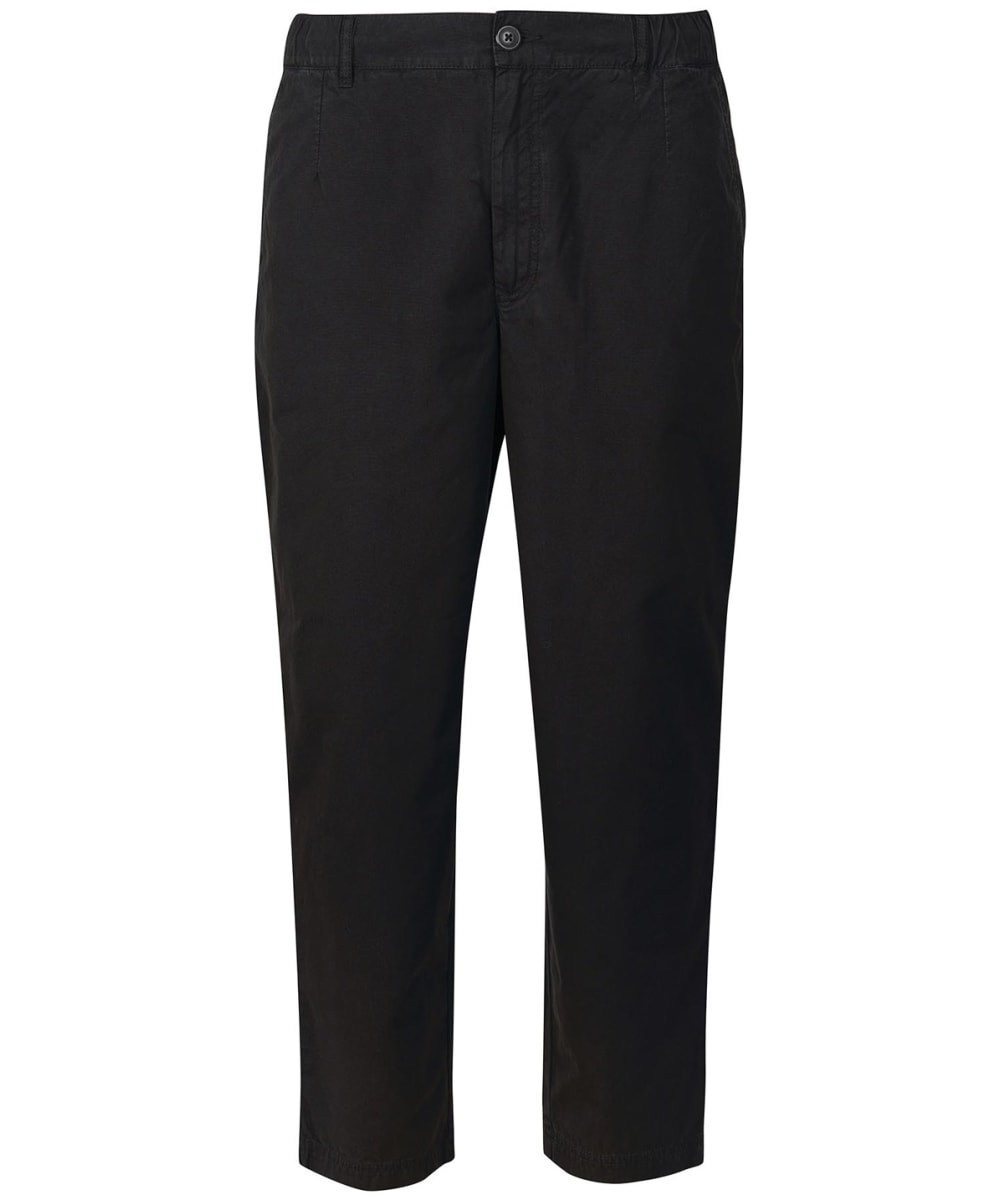 View Mens Barbour Highgate Twill Trousers Black XL information