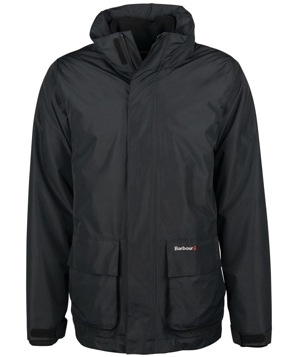 View Mens Barbour Tripple Dry Waterproof Jacket Black UK S information