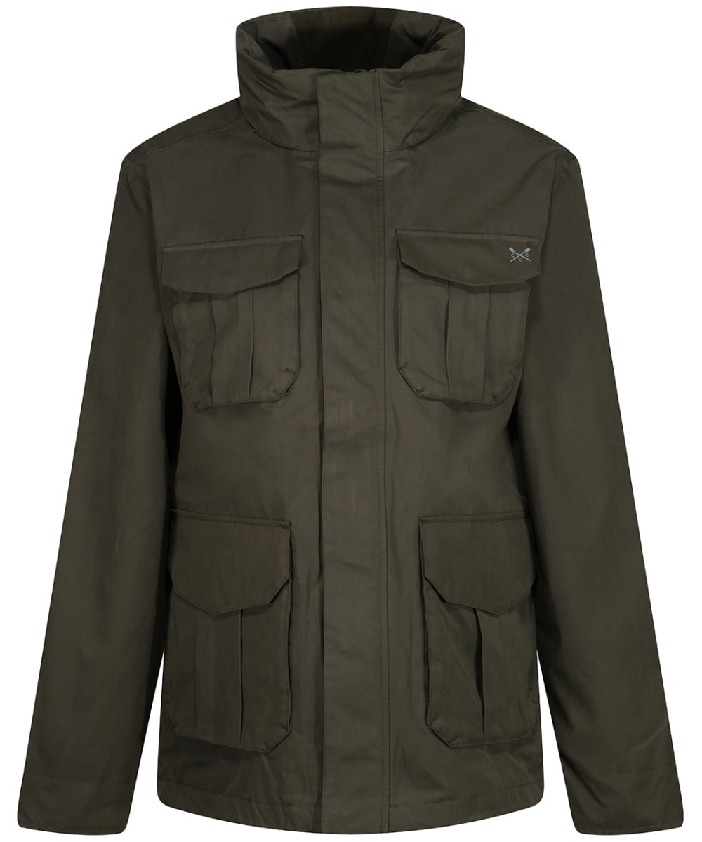 View Mens Crew Clothing Seaforth Jacket Khaki UK XL information