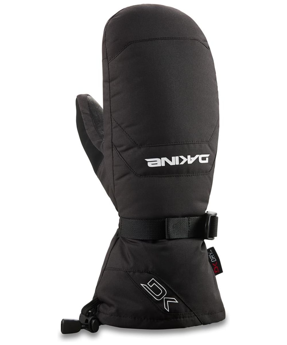 View Mens Dakine Fleece Lined Leather Scout Mittens Black S 16519cm information