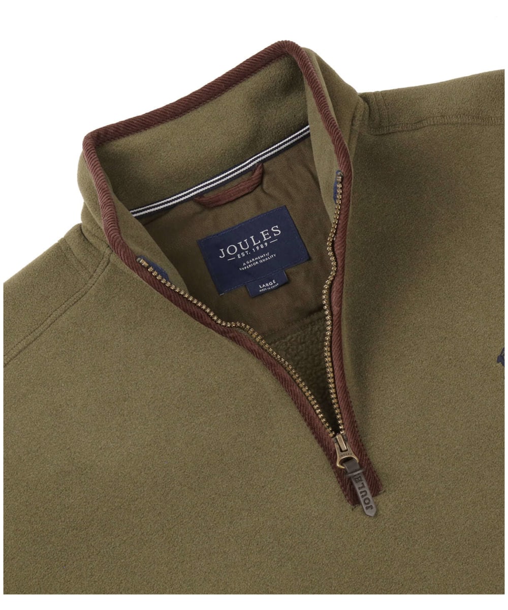 Men s Joules Coxton Quarter Zip Fleece Sweatshirt