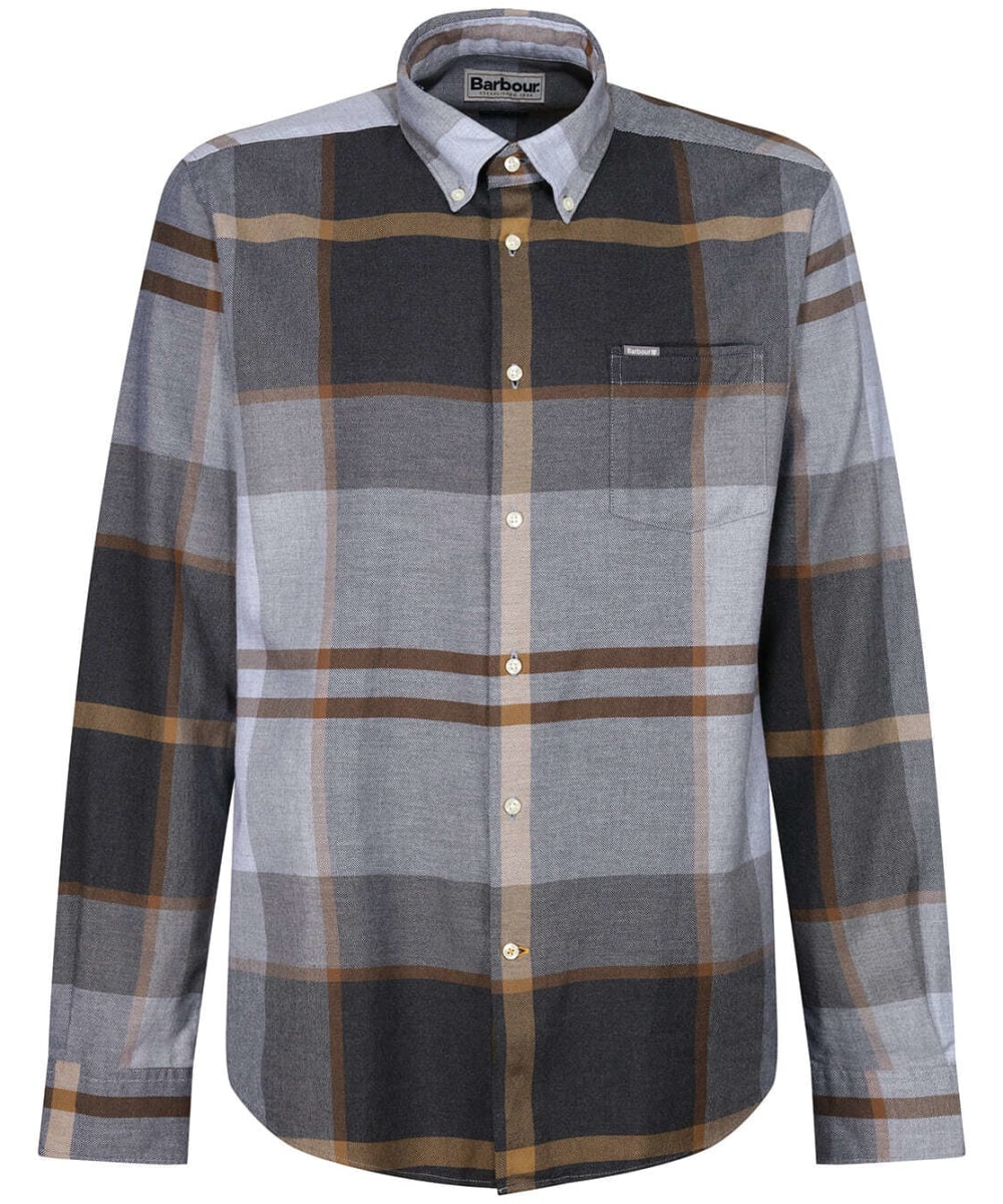 View Mens Barbour Dunoon Tailored Shirt Greystone UK L information