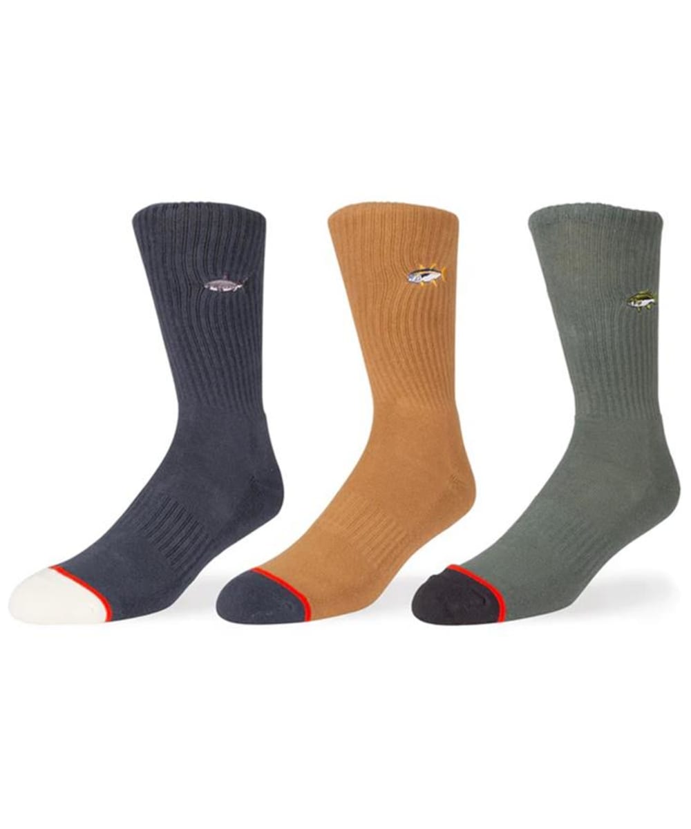 View Salty Crew Fishsticks Contrast Toe Socks Assorted 2 L 711 UK information