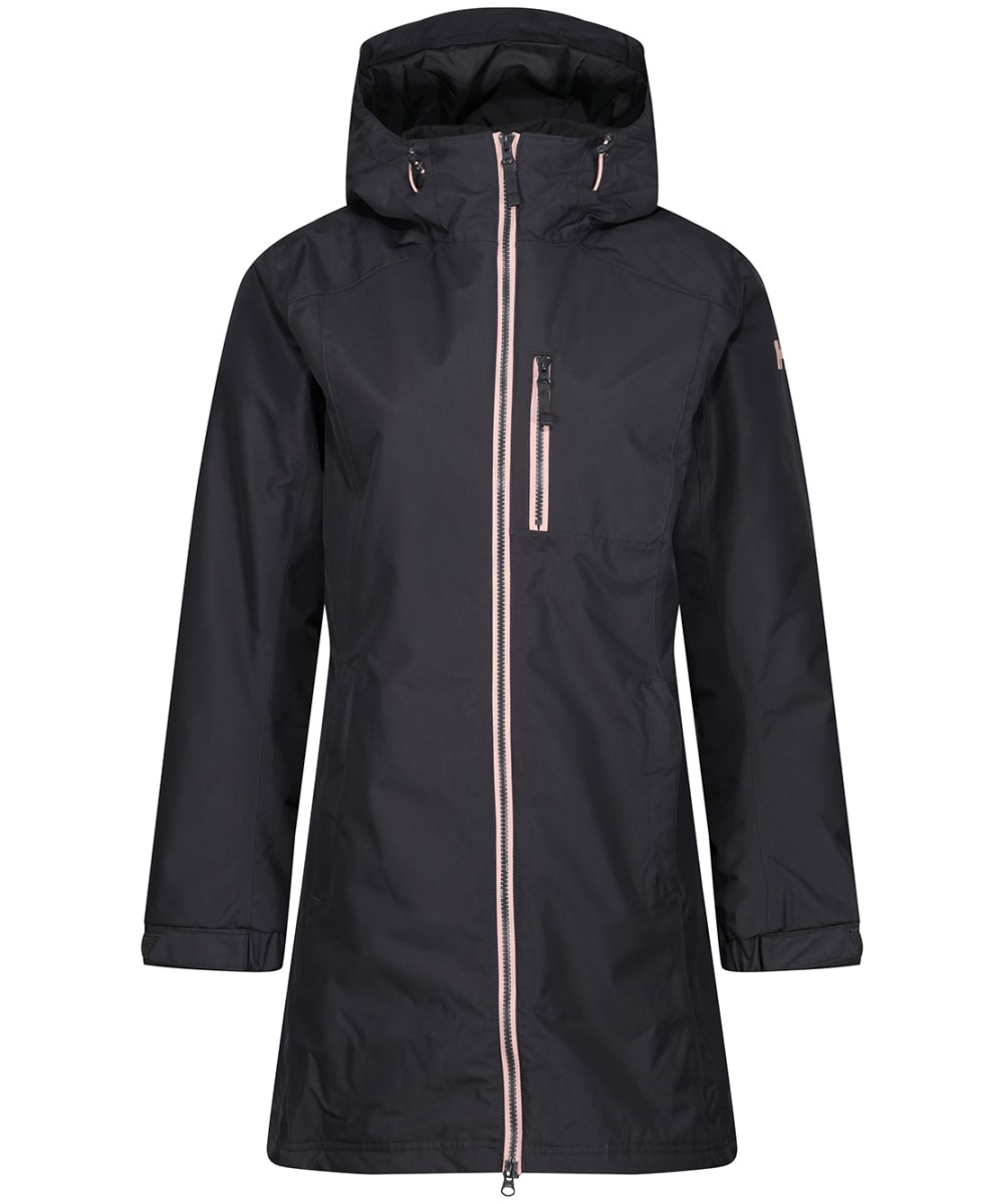 View Womens Helly Hansen Long Belfast Winter Waterproof Jacket Ebony XL information