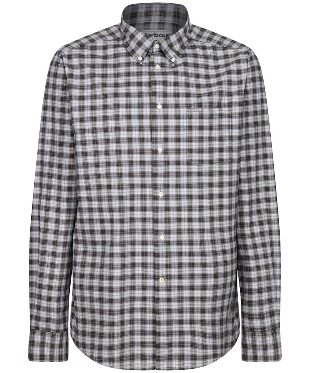 View Mens Barbour Lomond Tailored Shirt Greystone UK S information