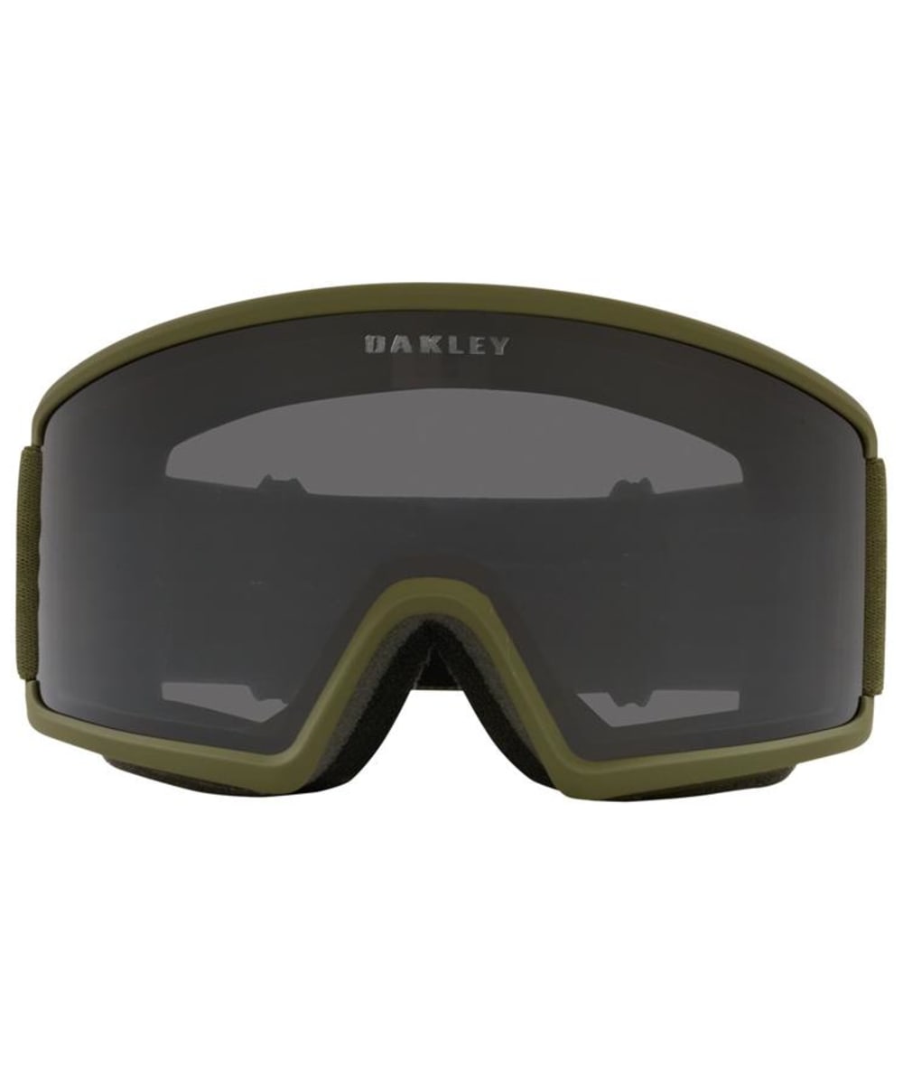 Oakley Target Line L Snow Goggles Dark Brush Dark Grey Lens