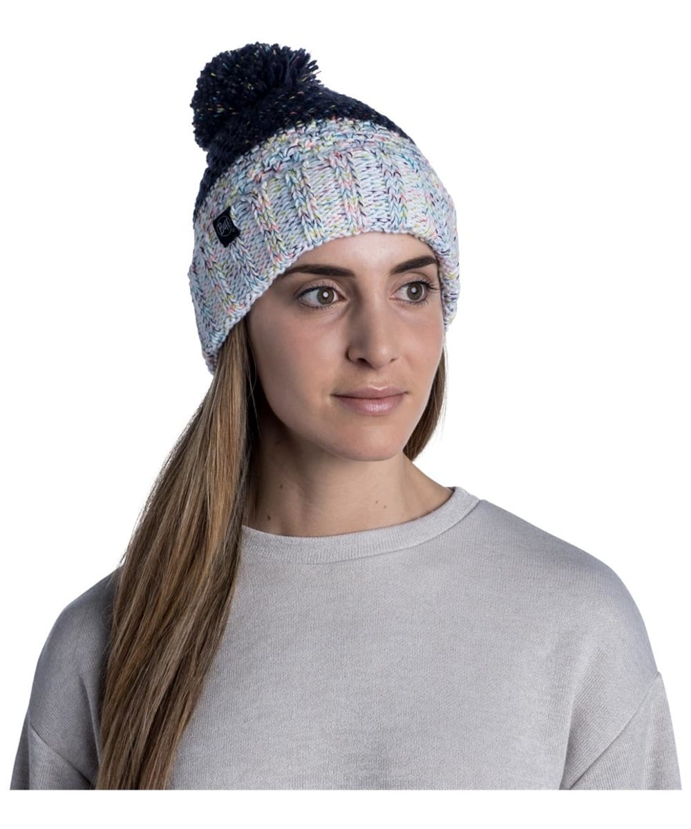 View Womens Buff Ted Fleece Janna Bobble Hat Night Blue One size information