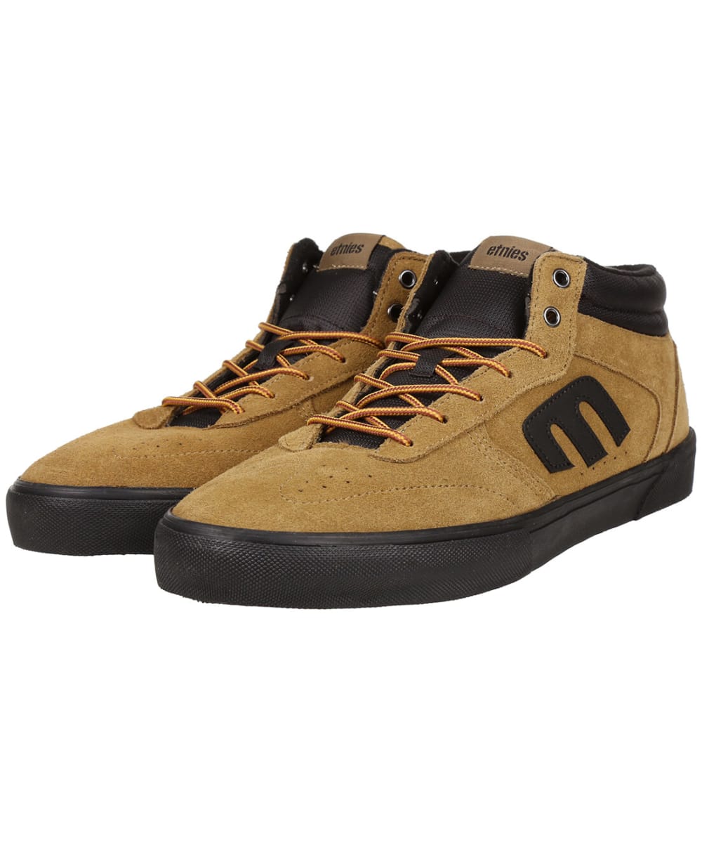 View Mens Etnies Force Shield Reinforced Windrow Trainers Brown Black UK 7 information