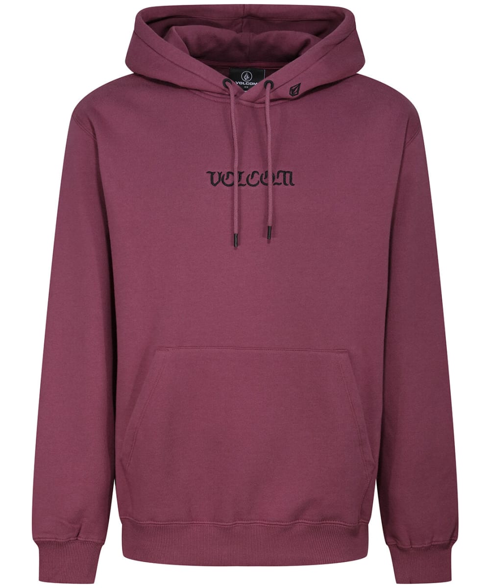 View Mens Volcom Gothstone Fleeced Hooded Pullover Orchid S information