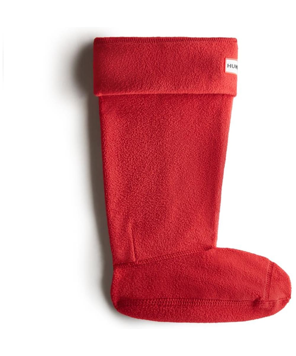 View Hunter Recycled Fleece Tall Boot Socks Military Red UK 68 information