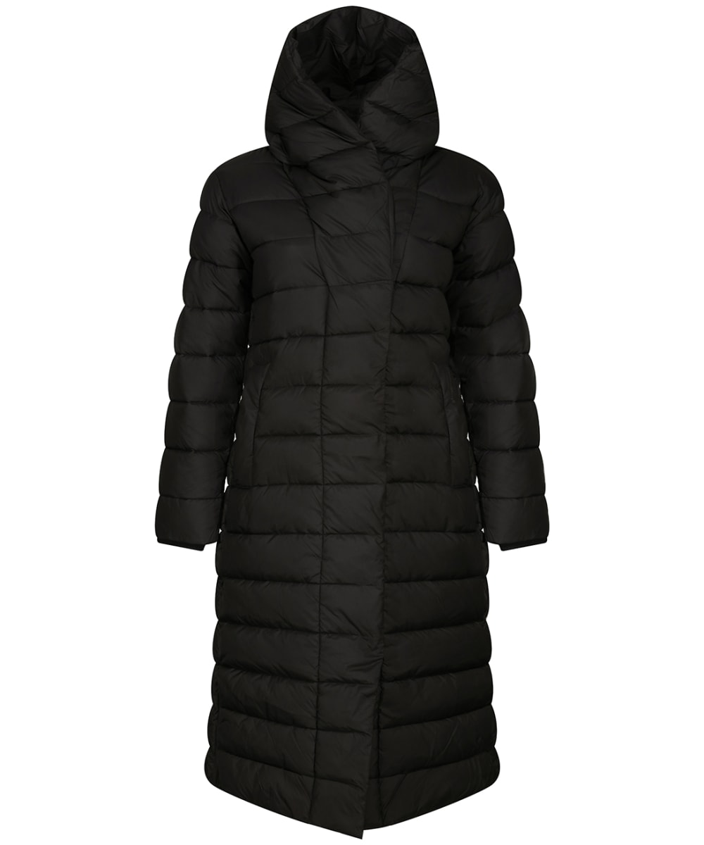 View Womens Didriksons Stella Padded Quilted Parka 4 Black UK 12 information