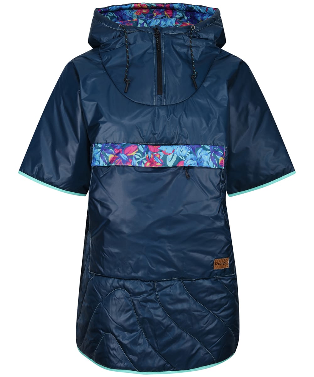 View Rumpl Original Puffy Water Repellent Insulated Poncho Blue Hawaii SM information