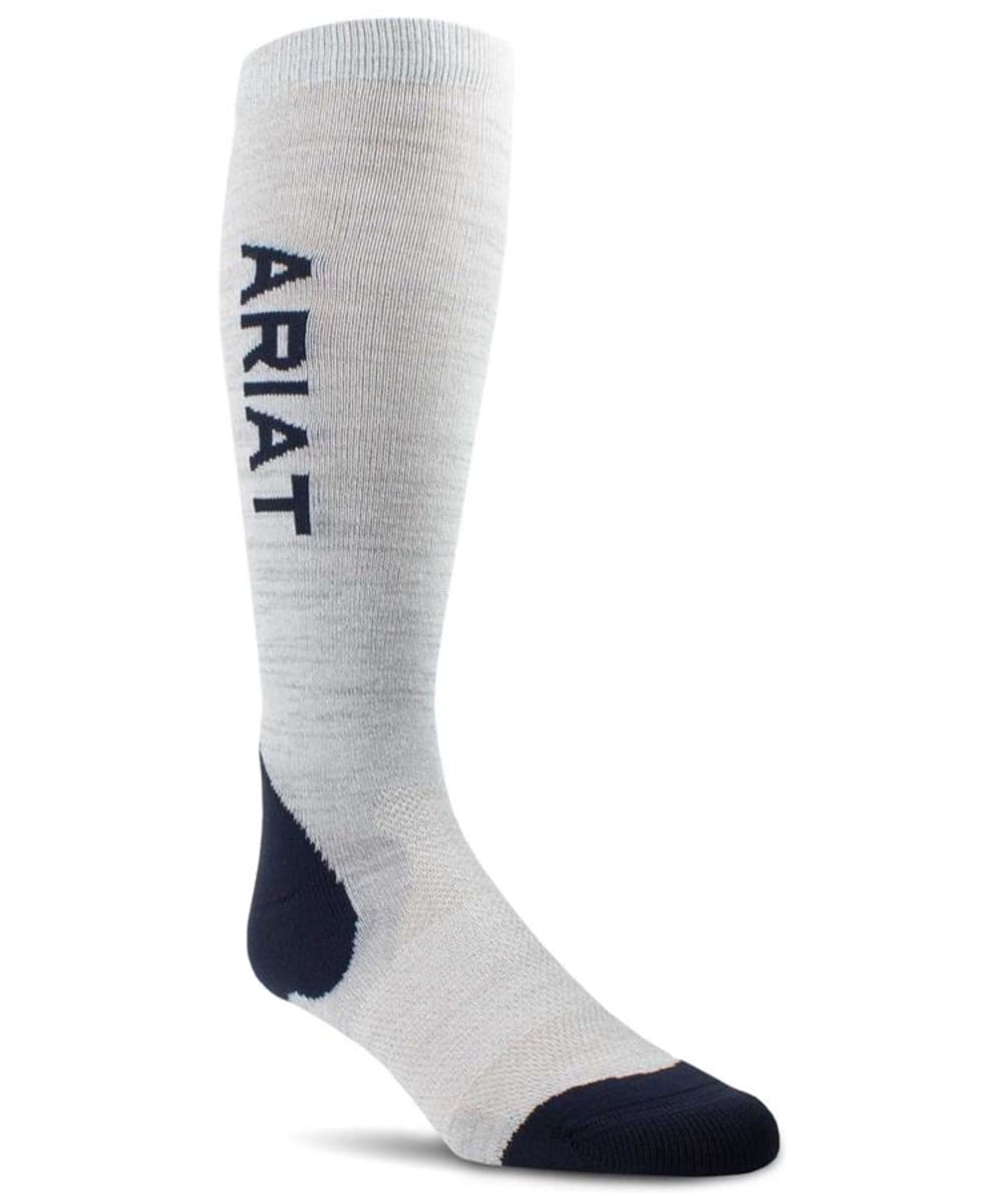 View Ariat Ariattek Performance Socks Grey Navy One size information