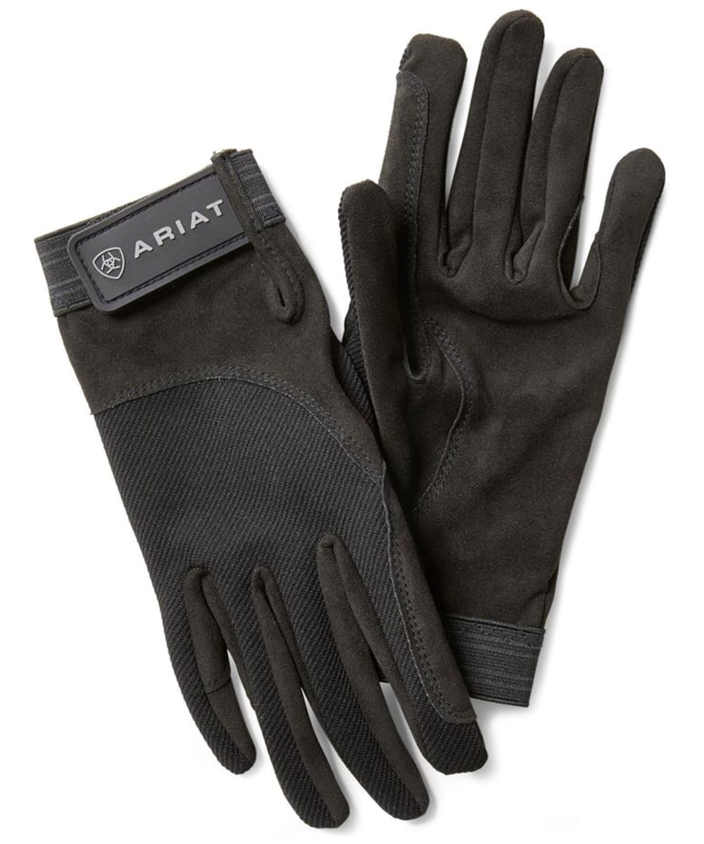 View Ariat Tek Grip Polartec Wind Pro Stretch Fleece Glove Black 7 information