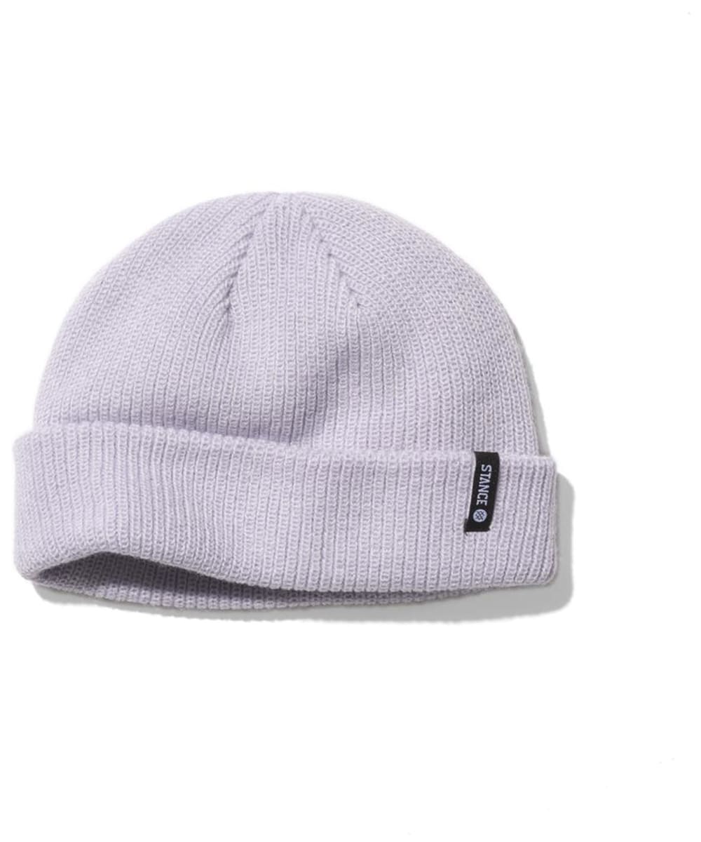 View Stance Icon 2 Shallow TurnUp Knitted Beanie Lavender One size information