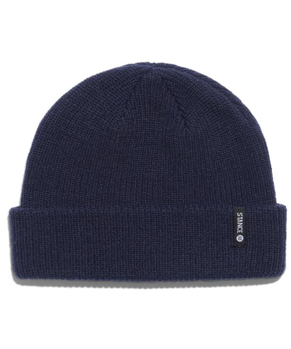 View Stance Icon 2 Shallow TurnUp Knitted Beanie Navy One size information